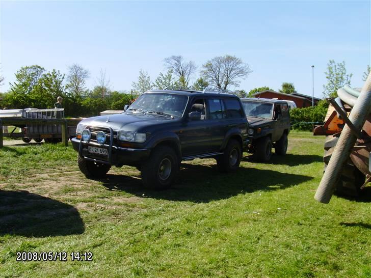 Toyota Landcruiser hdj 80  - til biltræk i thisted det var ikke sjovt billede 1