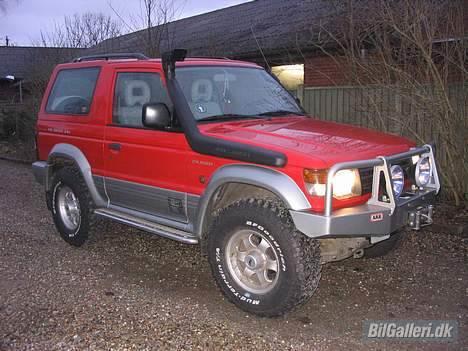 Mitsubishi Pajero 4x4 - Lige et i aftenskumringen billede 4