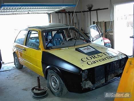 VW Golf II (Folkeracer)SOLGT - under ombygning rimelig smadret.. billede 4