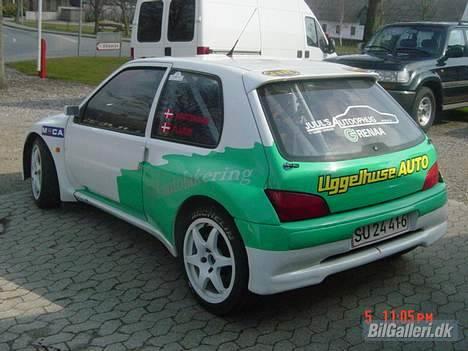 Peugeot 106 MAXI SOLGT - bagfra billede 4