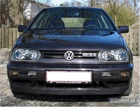 VW Golf III GTI 16V - Golf 4 lygter og indfarvede kofangere... billede 1