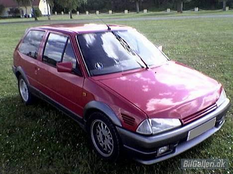Citroën zx" 1,9 furio" (SOLGT) - min første bil. den er nu død..!! fik et vejtræ. billede 9