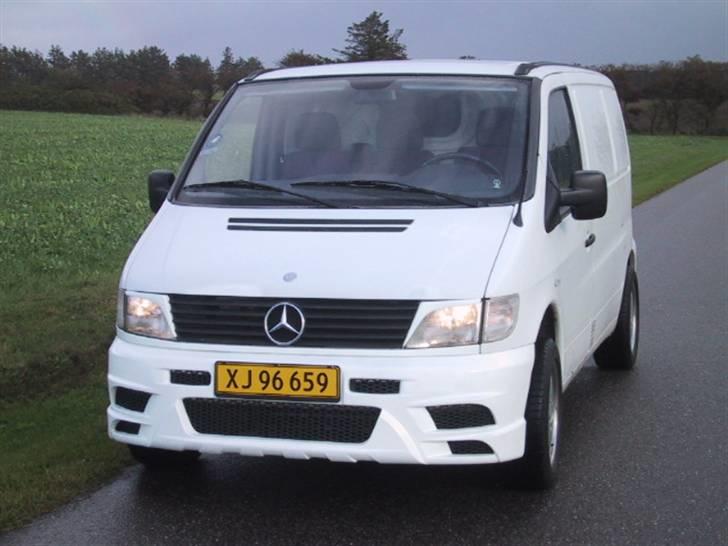 Mercedes Benz Vito 110 TD  # solgt - Nye brugte Intra alu fælge 7,5 x 17 med vinterdæk Continental 225 x 50 x 17 - 3/10-09 billede 1