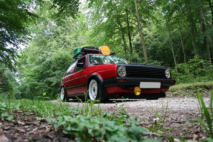 VW Golf 2 1.8 Guffe <3 - GAMMELT BILLEDE! billede 14