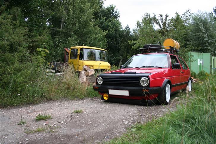 VW Golf 2 1.8 Guffe <3 - GAMMELT BILLEDE! billede 16