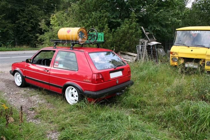 VW Golf 2 1.8 Guffe <3 - GAMMELT BILLEDE! billede 17