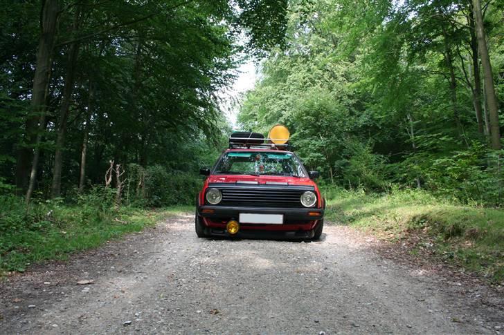 VW Golf 2 1.8 Guffe <3 - GAMMELT BILLEDE! billede 18