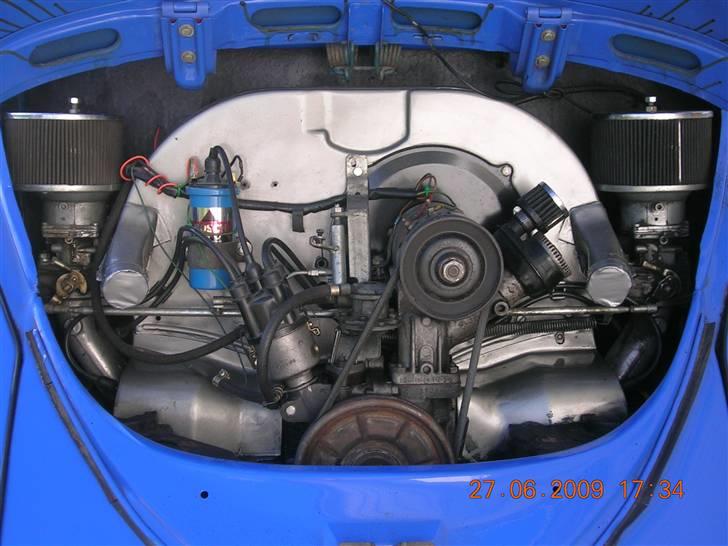 VW Bobbel 1300 Sommer Blå billede 10