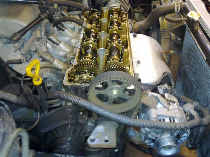 Toyota Corolla 1,6 XLI Solgt - Igang med tandrem :) billede 12