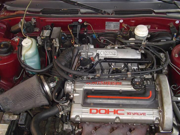 Mitsubishi Galant Dynamic VR4 Solgt - Motor med Kæmpe K&N billede 14