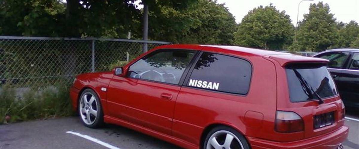 Nissan sunny GTi 1992 bilen er til salg hvis jeg få...
