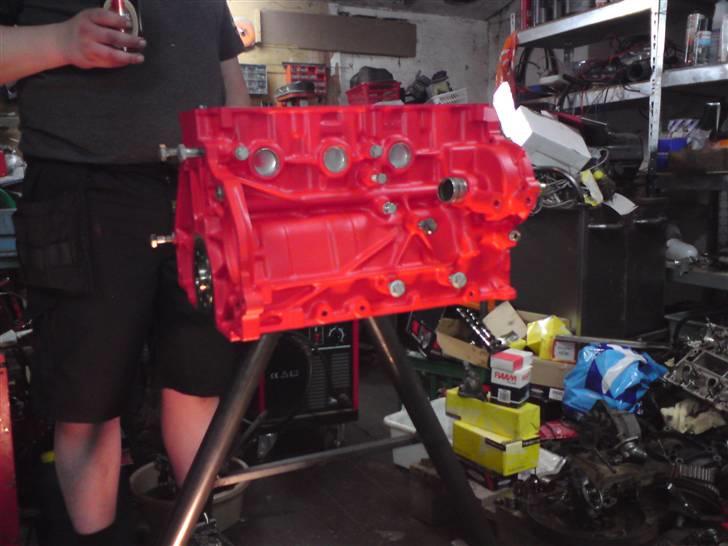 Opel astra f caravan turbo - malet blok billede 5