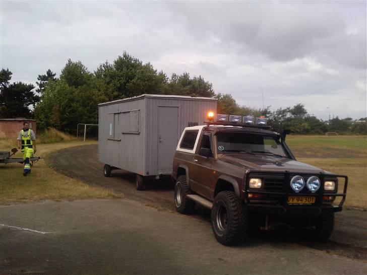 Nissan patrol 3.3 turbo byttet - så kører vi. 8 tons skurvogn billede 12