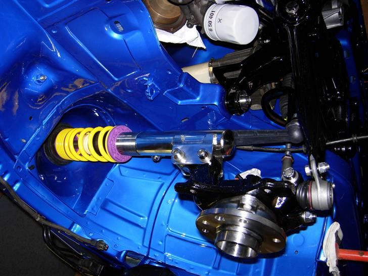 Opel astra G endelig færdig og med plader. - Så er der kommet hjulophæng i for billede 9