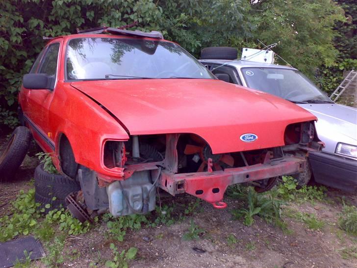 Ford Sierra 1,6 CLX....(R.I.P) - 16/7-2009 Så er den vist ved at være klar til at blive hentet :-( billede 12