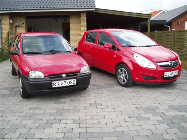 Opel Corsa 1,4i NZ TBE.. - Det er ikke meget der er sket på 14 år, eller noget ..  billede 11