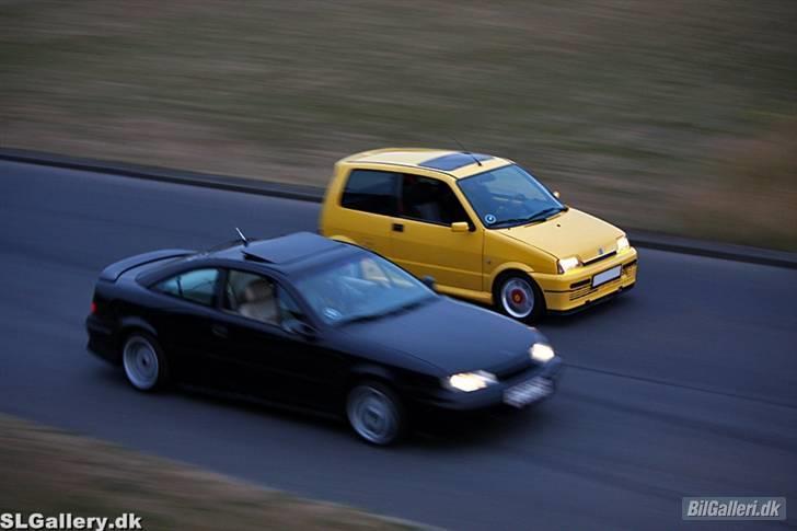 Opel Calibra - Line L og mig der giver den gas :D billede 16