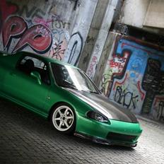 Honda Crx Del Sol Vti - Solgt