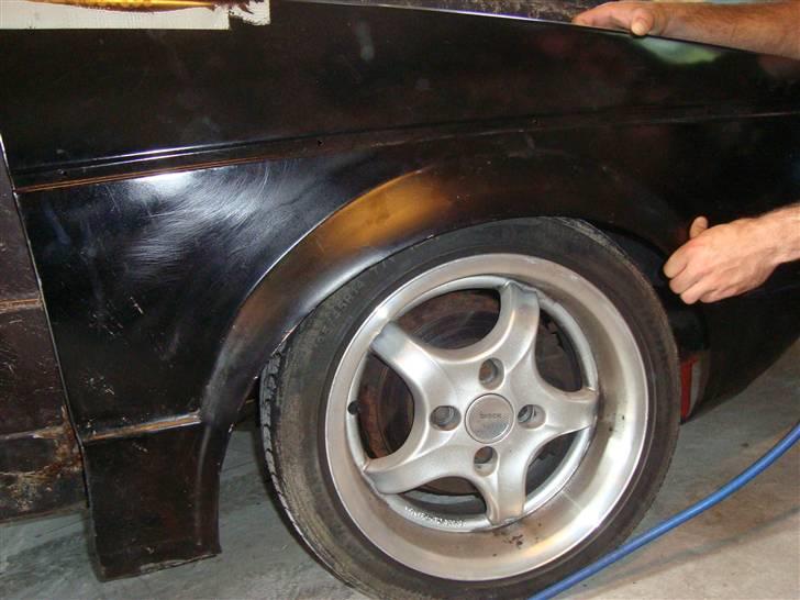 VW golf 1 cab projekt  malet billede 2