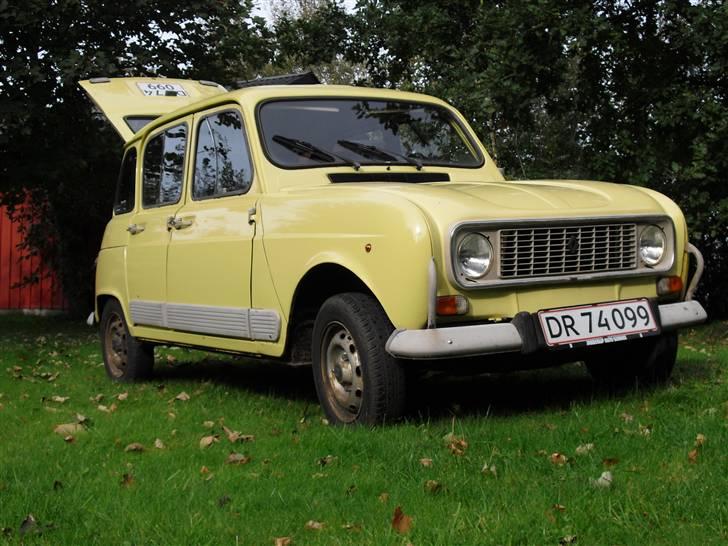 Renault 4 GTL 4døres SOLGT - som den står nu billede 1