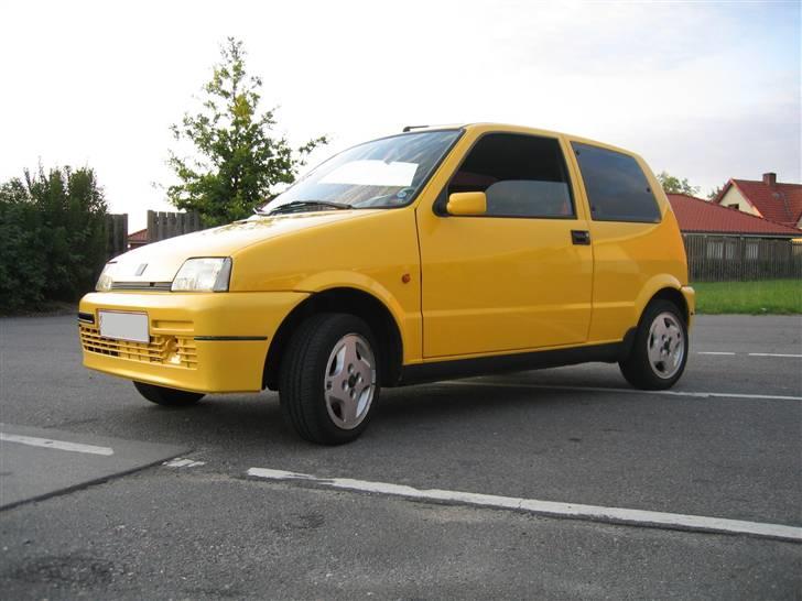 Fiat Cinquecento - Det gule lyn :) billede 1
