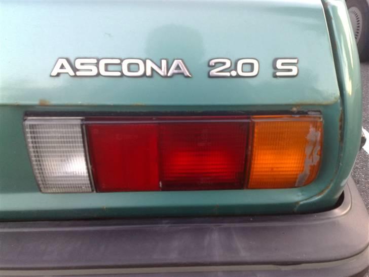 Opel Ascona 2.0 S - Solgt billede 13