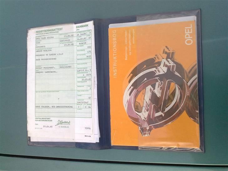 Opel Ascona 2.0 S - Solgt billede 16