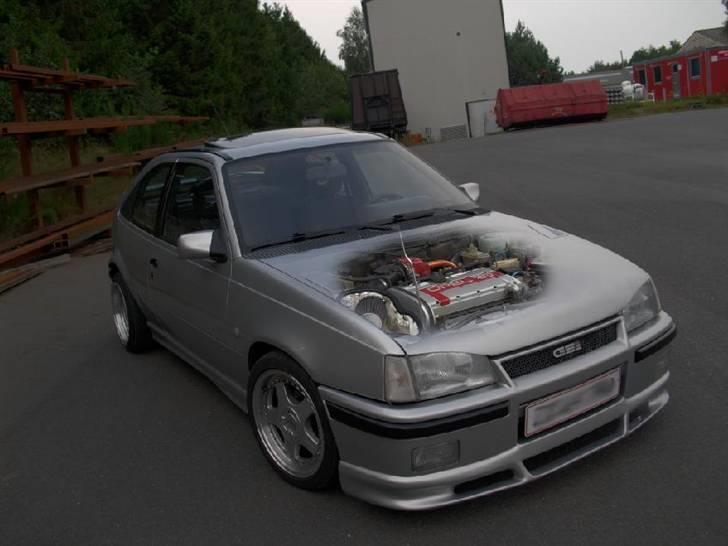 Opel Kadett E GSI 16v - HDR-i billede 3