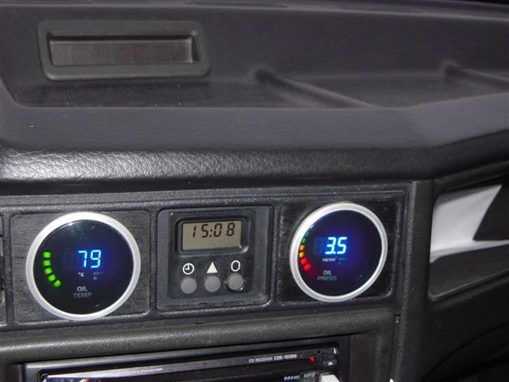 Opel Kadett E GSI 16v - Digitale ure - Olie tempratur og  Olie tryk billede 7