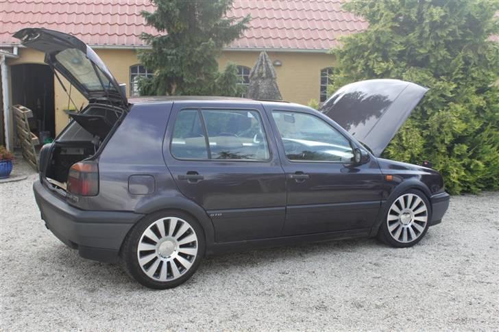 VW golf 3 GTD special SOLGT - efter montering af audi fælge billede 13