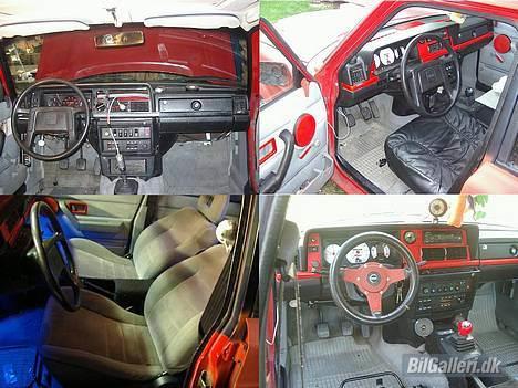 Volvo 240 aka Michelle - nye stolene fra 323f`en og neonlys billede 17