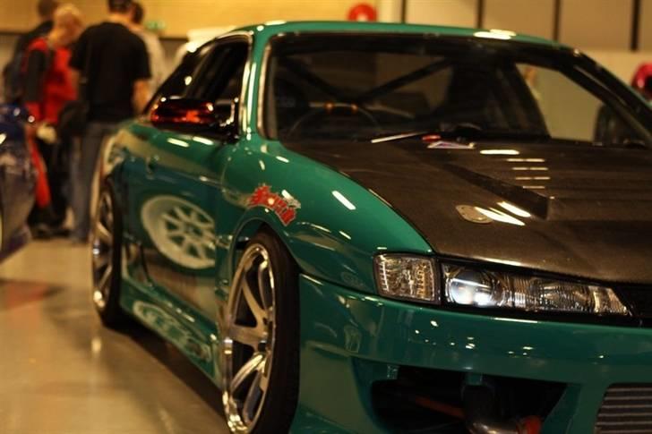 Nissan silvia S14A - vild canber på de brede hjul  billede 3