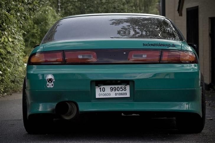 Nissan silvia S14A - ja de stikker godt ud det syntes Hr. politimand også :D billede 4