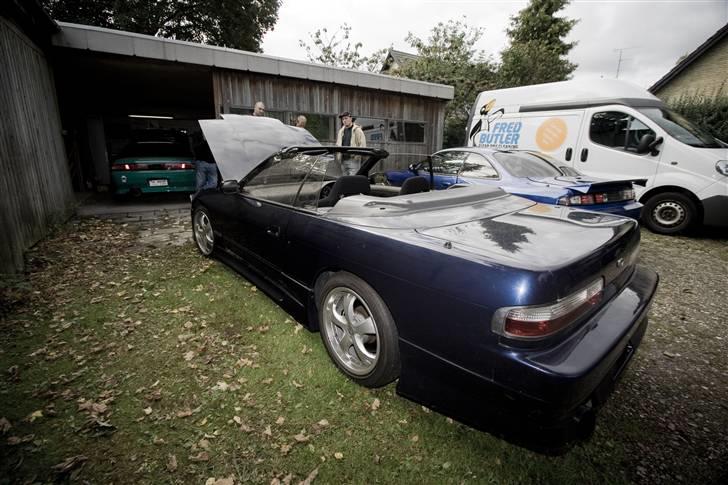 Nissan silvia S14A - så er der gået total jap i den på hvores lille værksted  billede 5