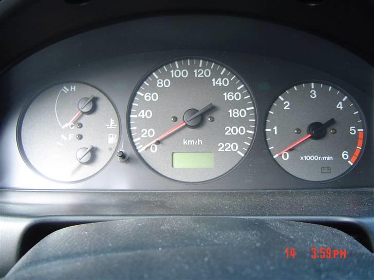 Mazda 323 F BJ 2.0 DITD - SOLGT - Speedometer billede 15