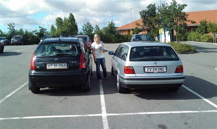 Citroën C3 1,4 HDI Økoraceren - Taget på vej hjem fra jylland. med min gamle BMW E36. billede 8