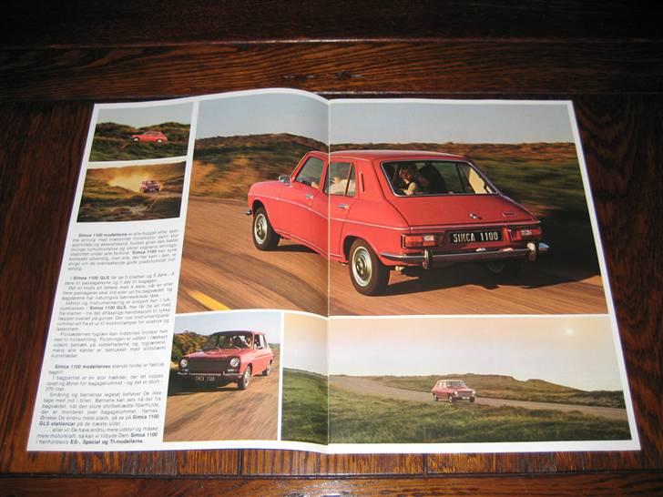 Simca 1100 - Salgsbrochure billede 17