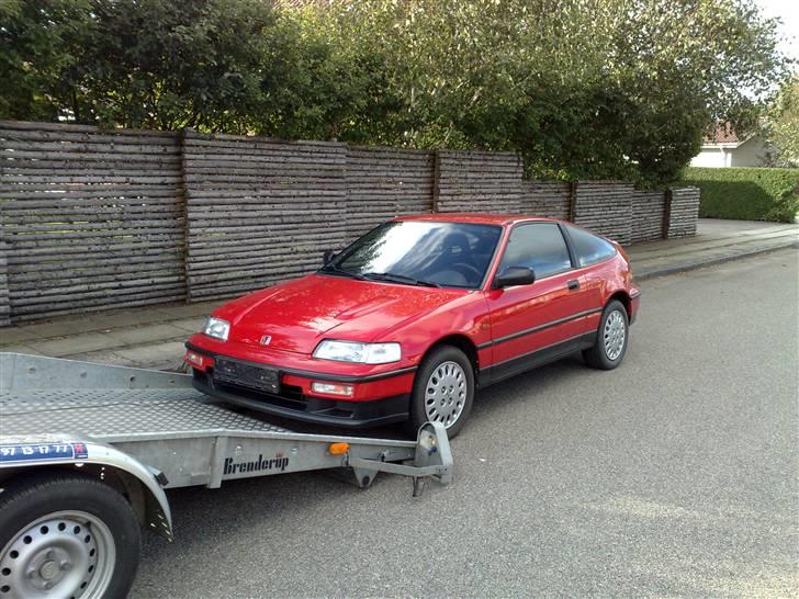 Honda CRX 1,6i-16 - Solgt - Netop kommet på dansk grund billede 2