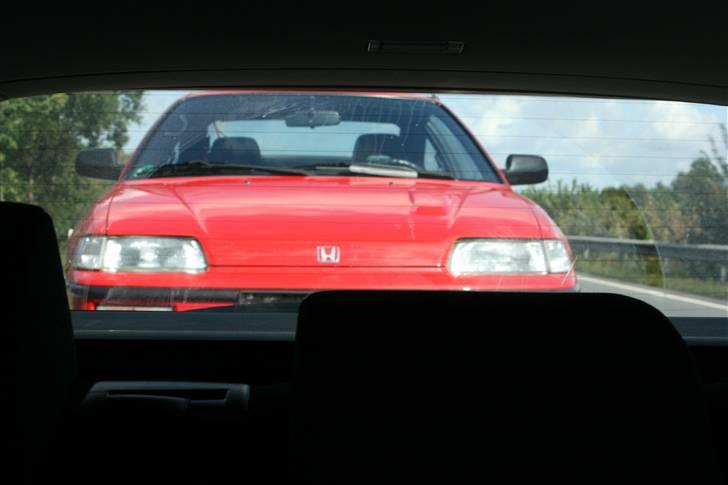 Honda CRX 1,6i-16 - Solgt - På vej hjem billede 12
