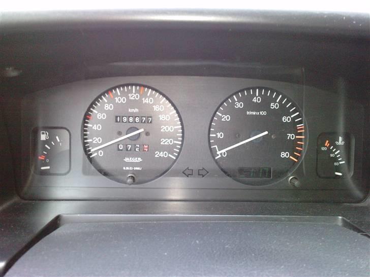 Citroën ZX 1.8i Furio - Standard speedometer billede 6