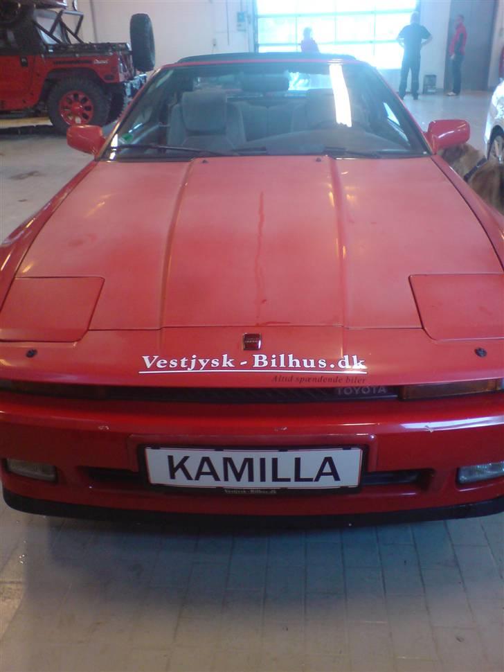 Toyota Supra(under ombygning ) - uden hun er poleret :) billede 9