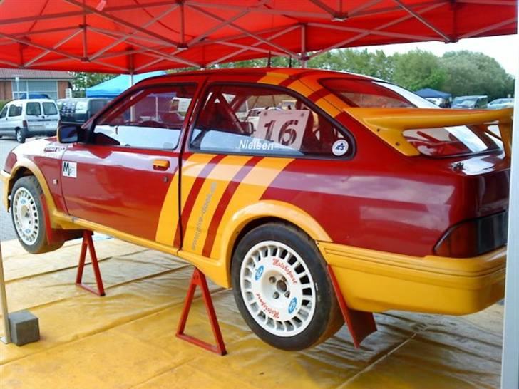 Ford sierra cosworth rs - rally test kjellerup billede 1