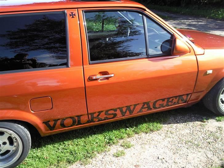 VW Polo 2 86C *1,3 GT* LOWRIDER - Nyt billed med VOLKSWAGEN Sticker billede 12