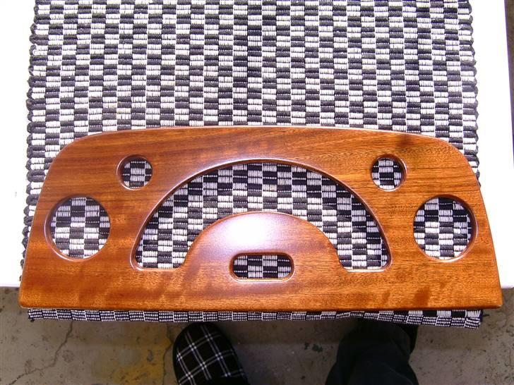 Opel "Delle"olympia van *SOLGT* - Teak inst beklædning efter 4 gange silkemat lak, m. 4 mellemslibninger. billede 20