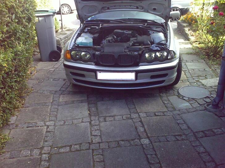 BMW 318i e46 - orange vs. sort forblink billede 2