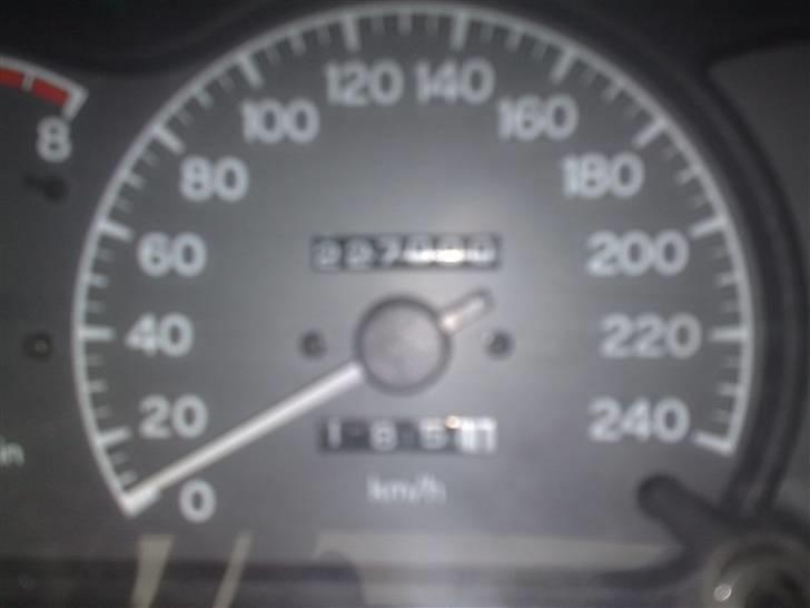 Mitsubishi Lancer 1.3 Gli - Den sidste tur i den, endte med et rundt tal :D ! billede 8