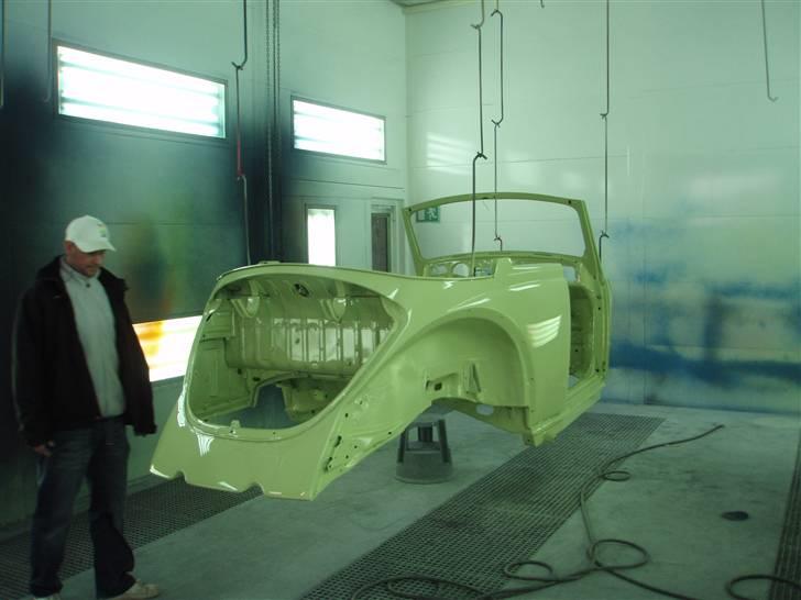 VW Type1 1500 Cabriolet - Restaurering 2008-09 Karos epoxy primet mm. samt 2 lags lak. billede 13