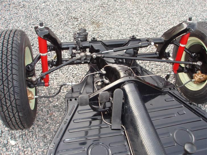 VW Type1 1500 Cabriolet - Restaurering 2008-09 Undervogn færdig. billede 17