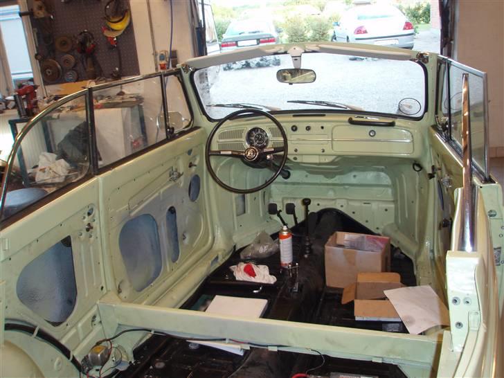 VW Type1 1500 Cabriolet - Kabine indretning  billede 20