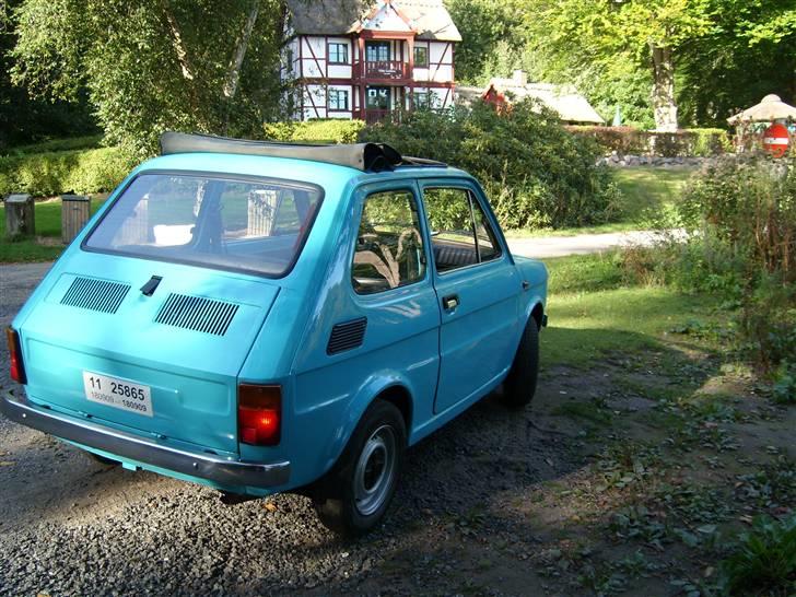 Fiat 126 A - Søndagsbil billede 9